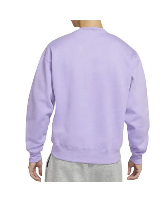 Nike Purple Lab Nrg Fleece Crew Casual Sports for men