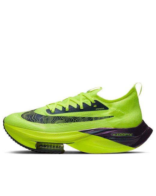 Nike Yellow Air Zoom Alphafly Next% for men