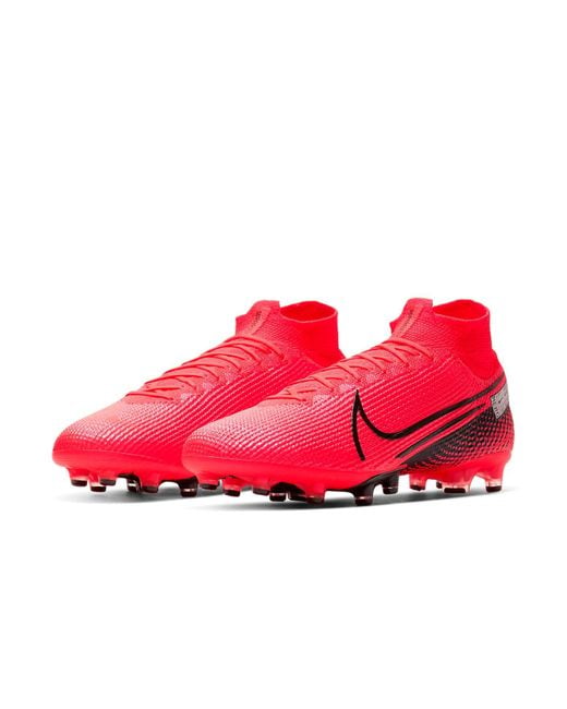 Nike Red Mercurial Superfly 7 Elite Ag Pro 'Future Lab for men