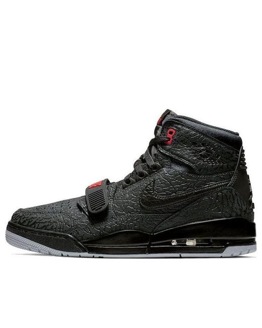 Jordan legacy 312 top black elephant print