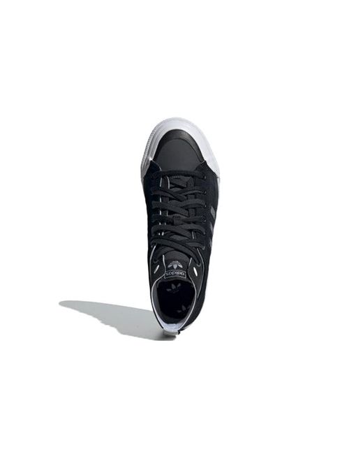 Adidas Blue Nizza Hi Dl for men