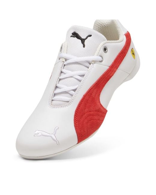 PUMA White Scuderia Ferrari Future Cat Rosso Corsa' for men