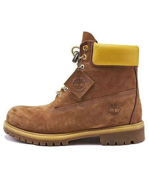 Timberland Brown 6 Inch Premium Wide-fit Boot for men