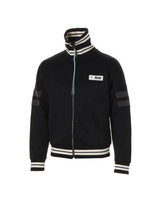 PUMA Black X Rhude Xtg Track To Sports Tops Jacket for men