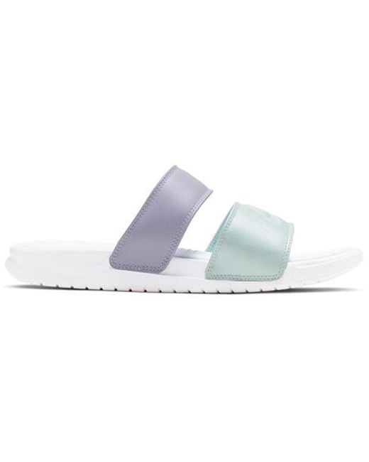 Nike White (Wmns) Benassi Duo Ultra