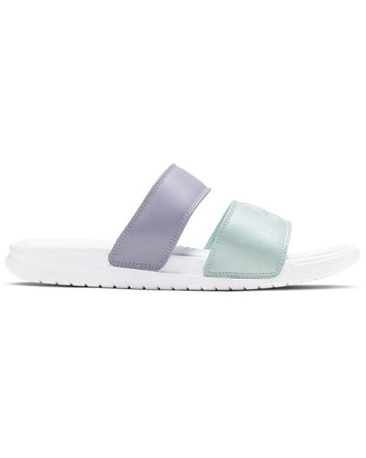 Nike White (Wmns) Benassi Duo Ultra