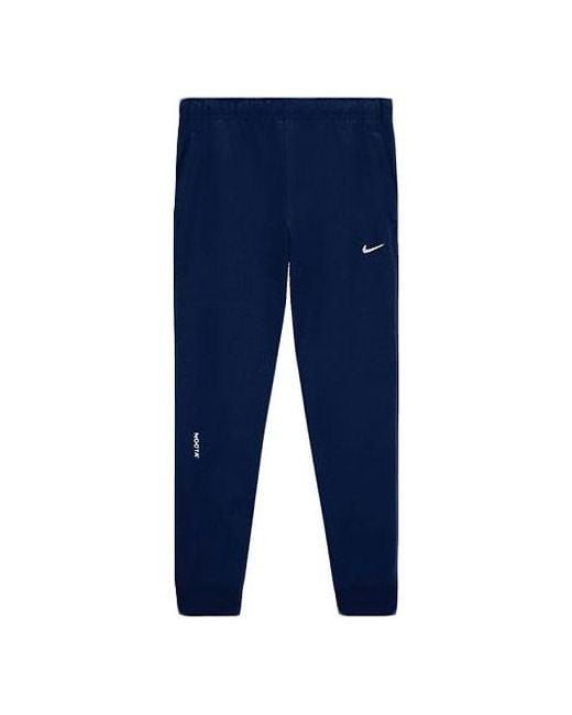 Nike Blue X Nocta Drake Cardinal Stock Sweatpants for men