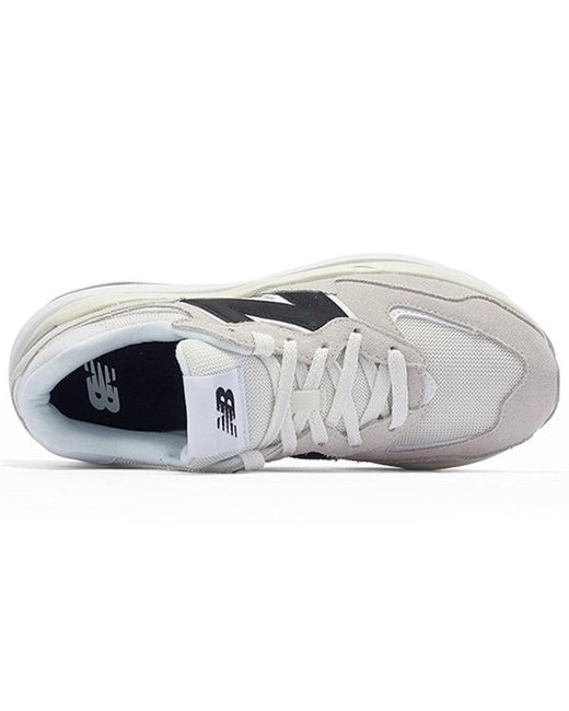 New Balance White 57/40 'sea Salt' for men
