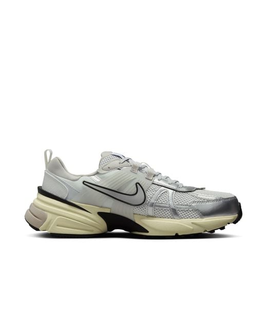 Nike White V2K Run 'Summit Metallic' for men