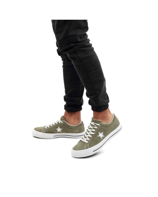 Converse Green One Star Ox 'Field Surplus' for men