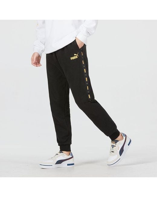PUMA Black Sideline Sweatpants for men