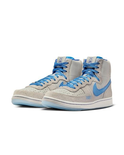 Nike Blue X Spelman College Terminator High 'Jaguars' for men