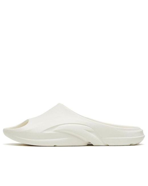 Anta White (Wmns) Fluffy Slippers