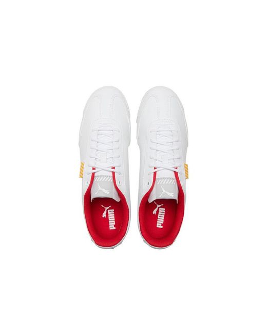 PUMA White Scuderia Ferrari X Roma for men