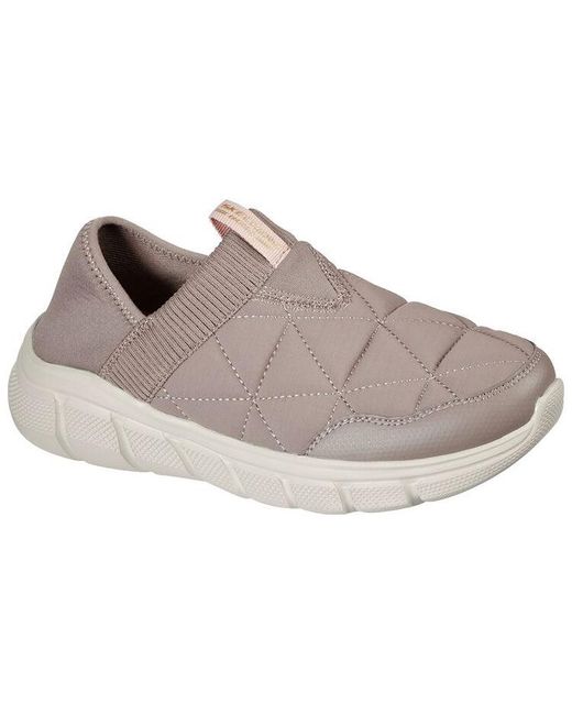 Skechers Gray (Wmns) Bobs B Flex-Mighty Puff 'Wonder Mauve'