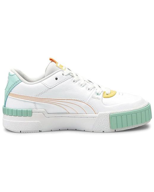 PUMA White (Wmns) Cali Sport 'Pastel Mix