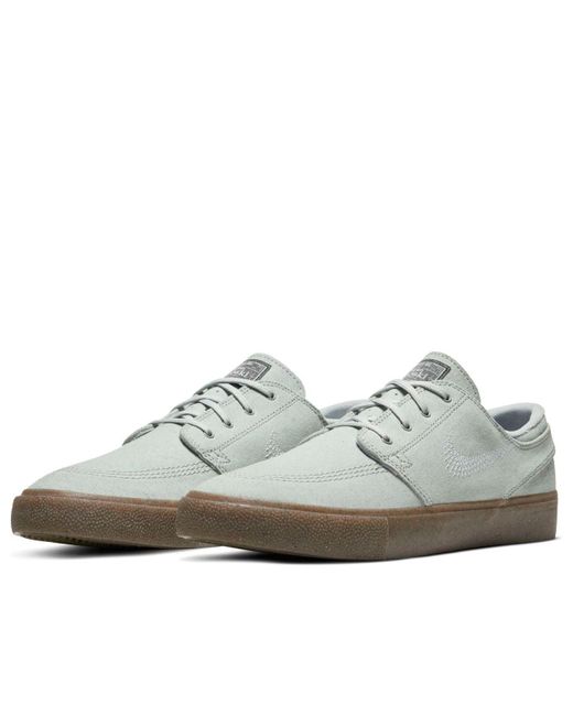 Nike White Zoom Stefan Janoski Fl Rm Sb 'Pure Platinum Gum' for men