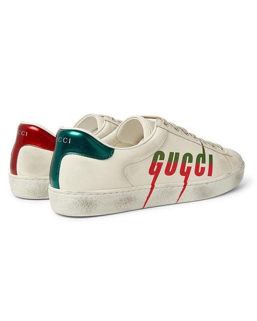 Gucci White Ace Blade for men