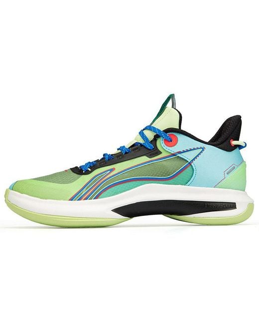 Li-ning Blue Flashing Mid for men