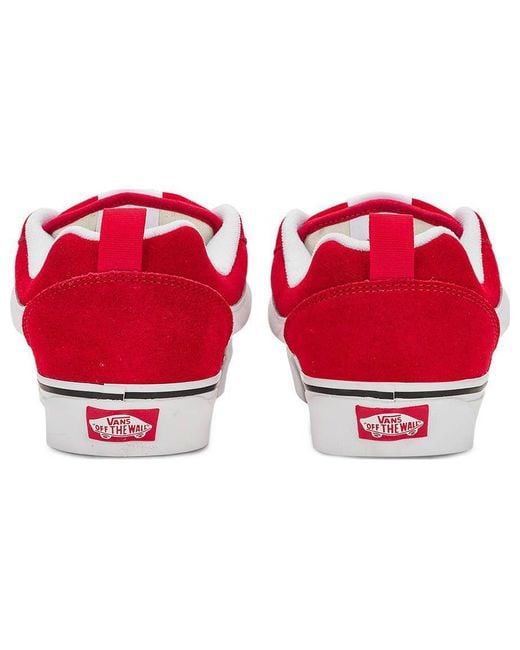 Vans Red Knu Skool for men
