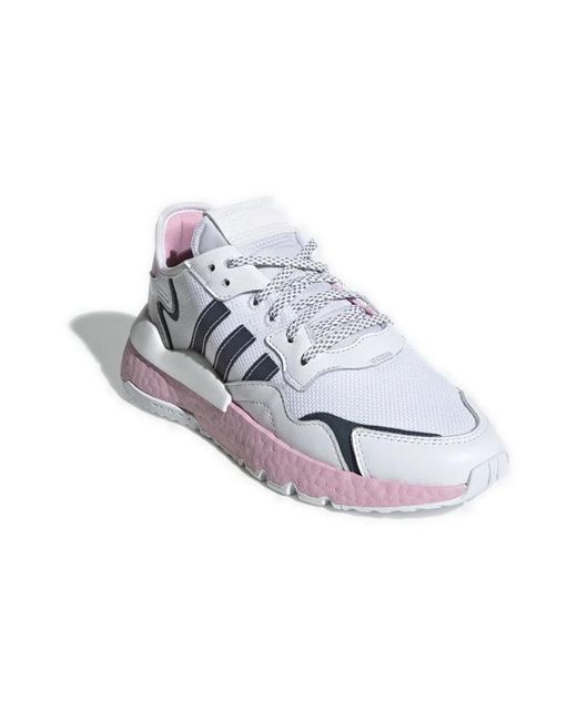 Adidas White (Wmns) Nite Jogger 'True'