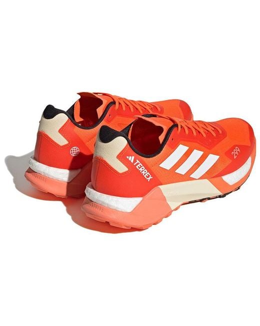 Adidas Red Terrex Agravic Ultra Trail for men