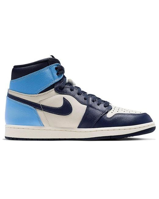 Nike Blue 1 Retro High Og 'Obsidian' for men