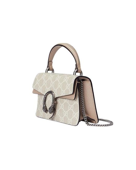 Gucci Gray (Wmns) Dionysus Mini Top Handle Bag 'Being'