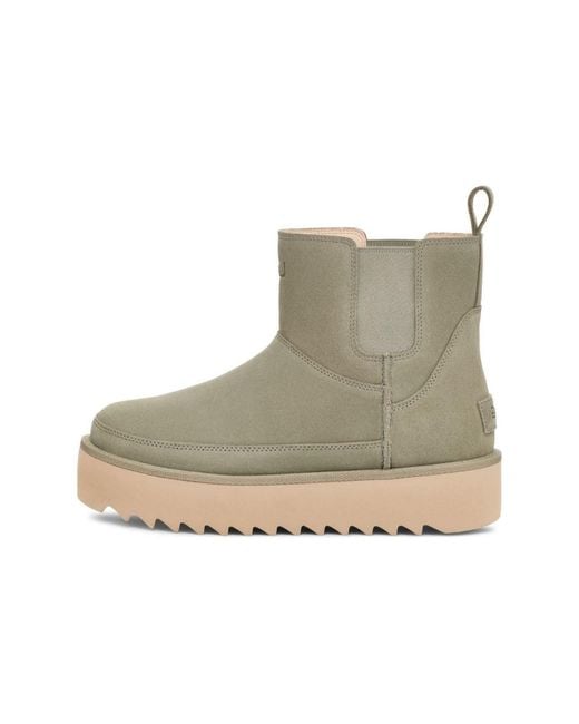 Ugg Metallic (Wmns) Chelsea Platform Mini 'Shaded Clover'