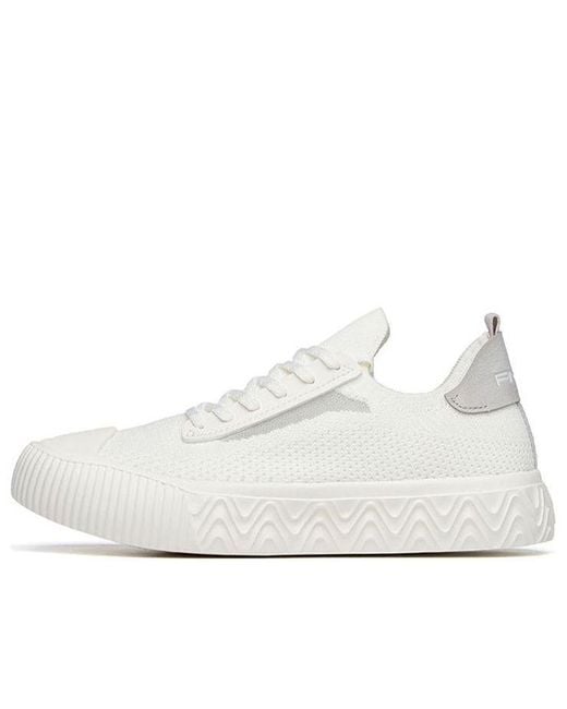 Anta White (Wmns) Life Series Sneakers 'Ivory'