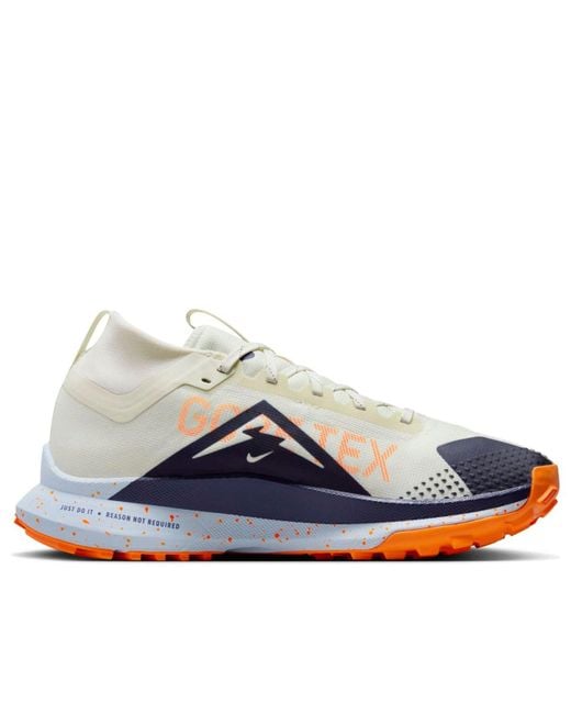 Nike White Pegasus Trail 4 Gtx Trail Running Shoes Sea Glass Ink' for men