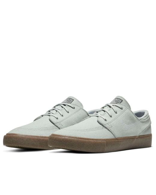 Nike White Zoom Stefan Janoski Fl Rm Sb 'Pure Platinum Gum' for men