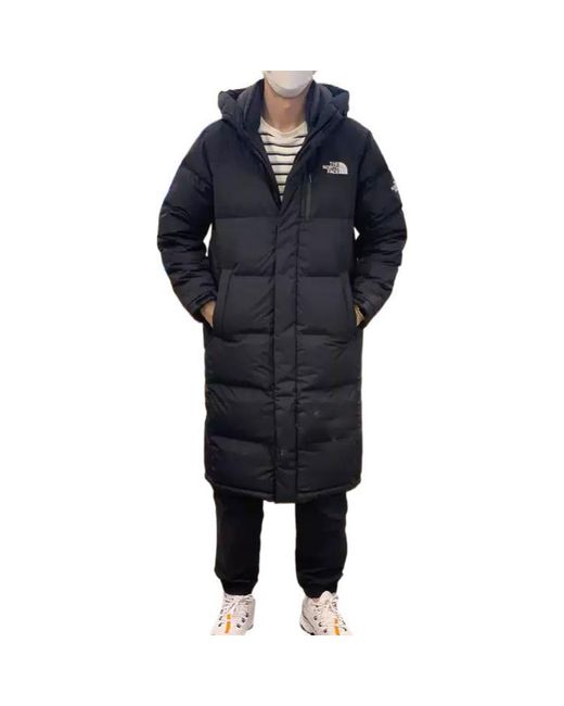 The North Face Black Long Down Winter Jacket for men
