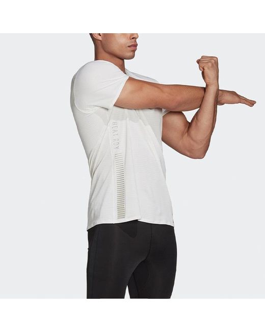 Adidas Gray Premium Tee M Casual Running Sports Round Neck Short Sleeve for men