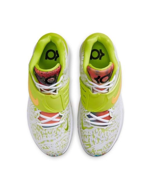 Nike White Kd 14 Ep 'Cyber' for men