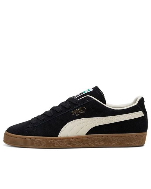 PUMA Black Suede Terrace Gum' for men