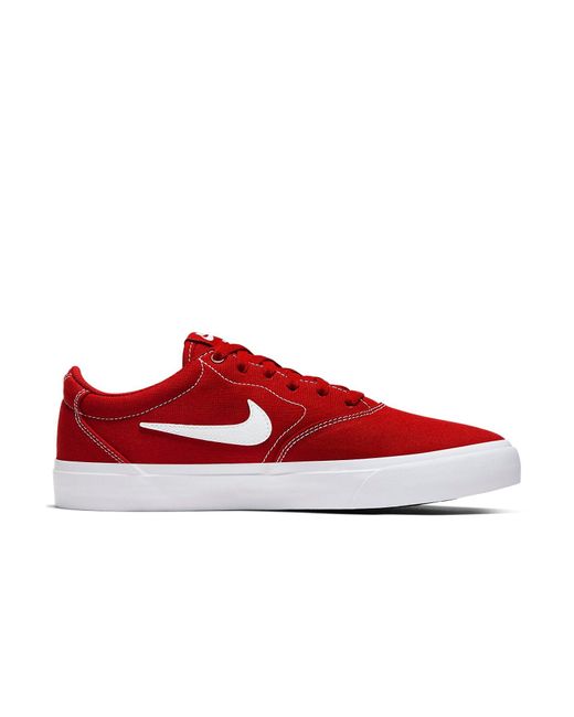 Nike Red Charge Canvas Sb for men