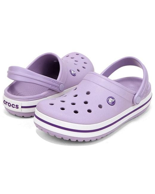 CROCSTM Purple Classic Bayaband Clog for men