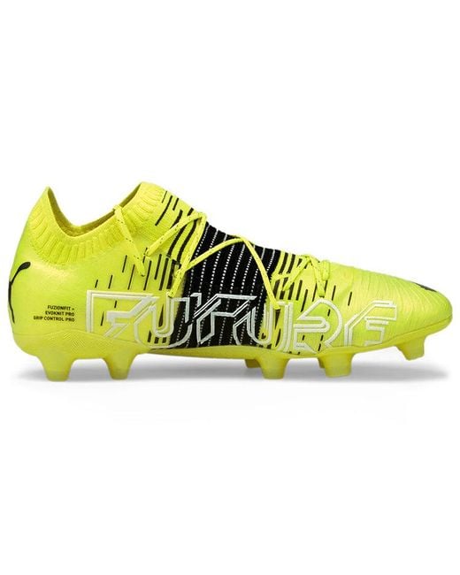 PUMA Yellow Future Z 1.1 Fg Ag Alert' for men