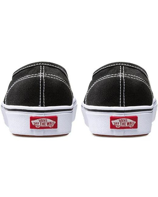 Vans Black Comfycush Authentic for men