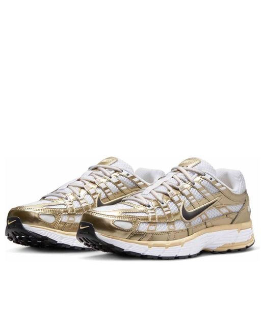 Nike White P-6000 Shoes