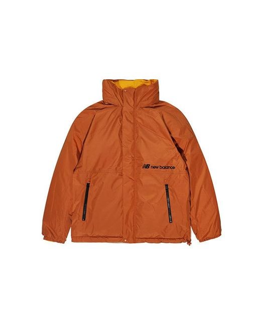 New Balance Yellow Classic Reversible Puffer Jacket