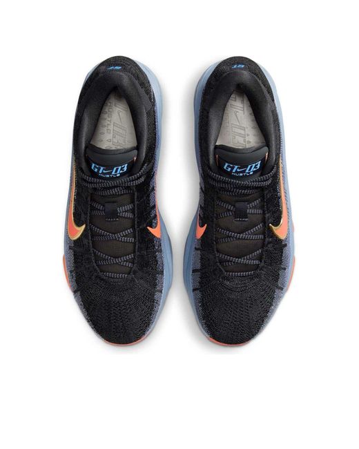 Nike Blue Air Zoom Gt Hustle 3 'Swoosh Fly' for men