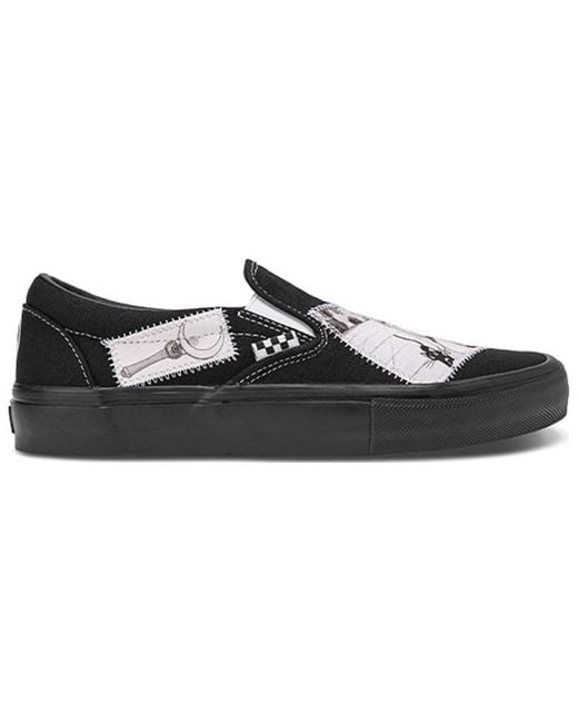 Vans Black Sailor Moon X Skate Slip-On 'Pretty Guardian'