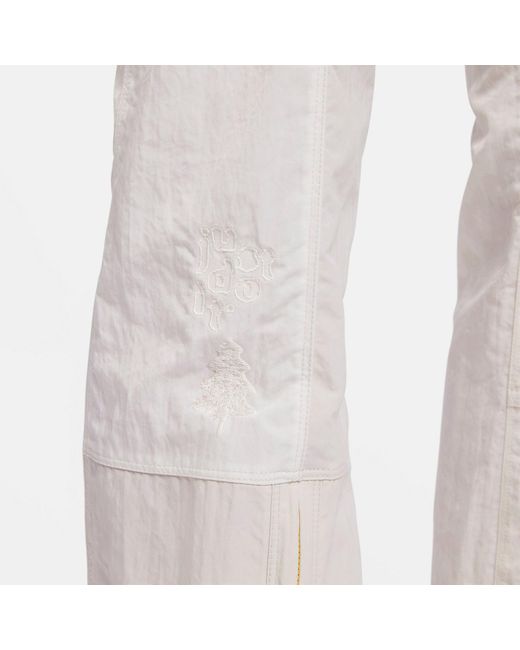 Nike White (Wmns) Sportswear Utility High Waist Adjustable Casual Pants