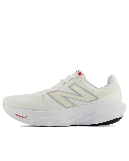 New Balance White Fresh Foam X 1080 V14 2E Metallic Sea Salt' for men