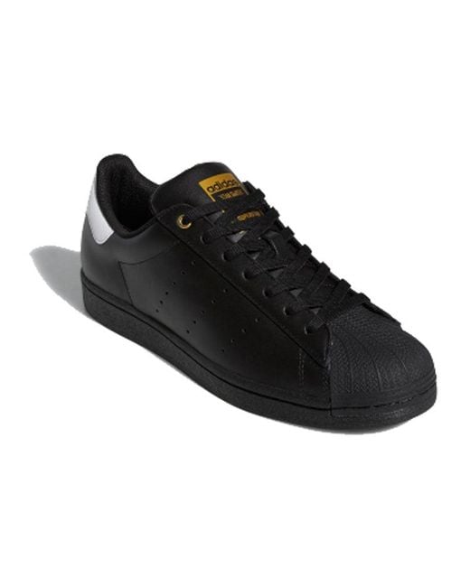 Adidas Black Superstar Stan Smith 'Core' for men