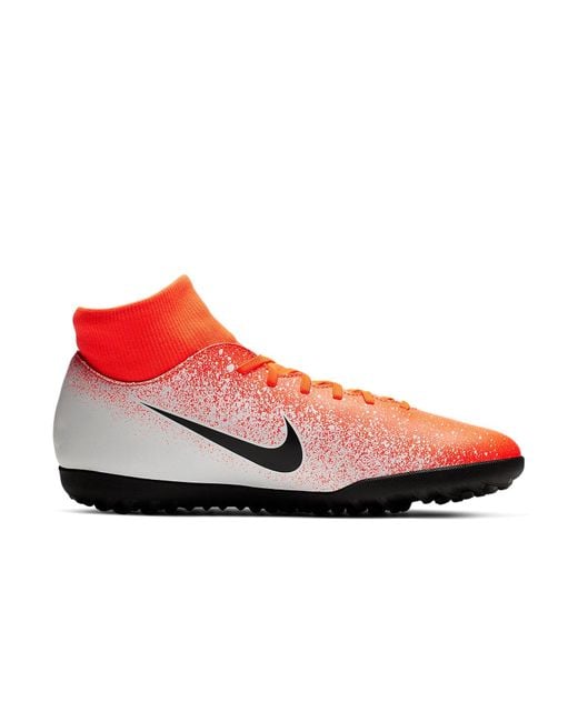Nike Red Mercurial Superfly 6 Club Turf for men