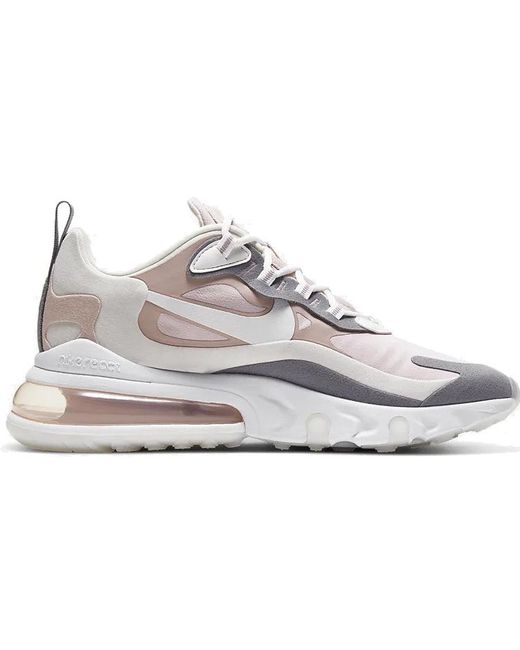 Nike White (Wmns) Air Max 270 React 'Plum Chalk'