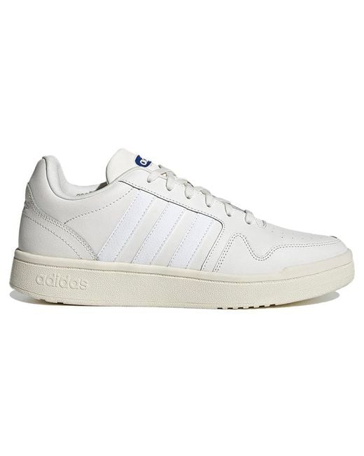 Adidas White Postmove Casual Shoes 'Triple' for men